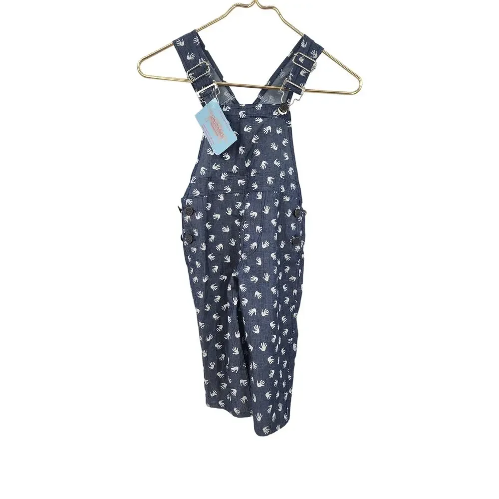 New NWT‎ Lofty Elephants Handmade In India Overalls Size 2 2T
